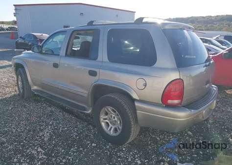 2001 Dodge Durango из США, поврежденный, VIN 1B4HS28N01F512202